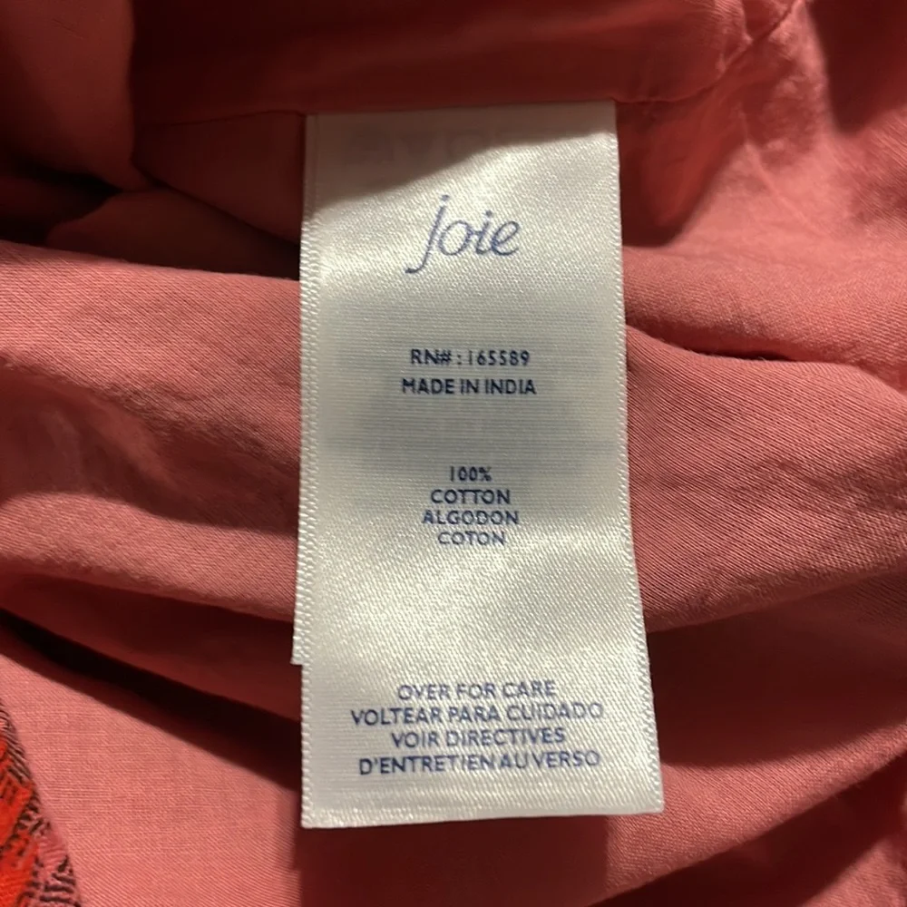 HP! NWT Joie Tea Rose 100% Cotton Maxi Dress - Picture 8 of 10